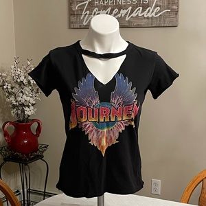 American Eagle Outfitters Black Journey Shirt - Size S